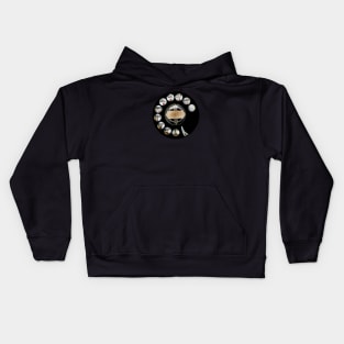 Vintage Rotary Telephone Kids Hoodie